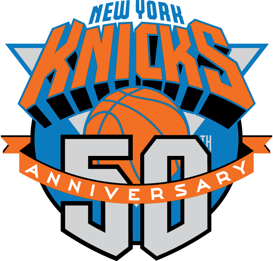 New York Knicks 1997 Anniversary Logo t shirts DIY iron ons